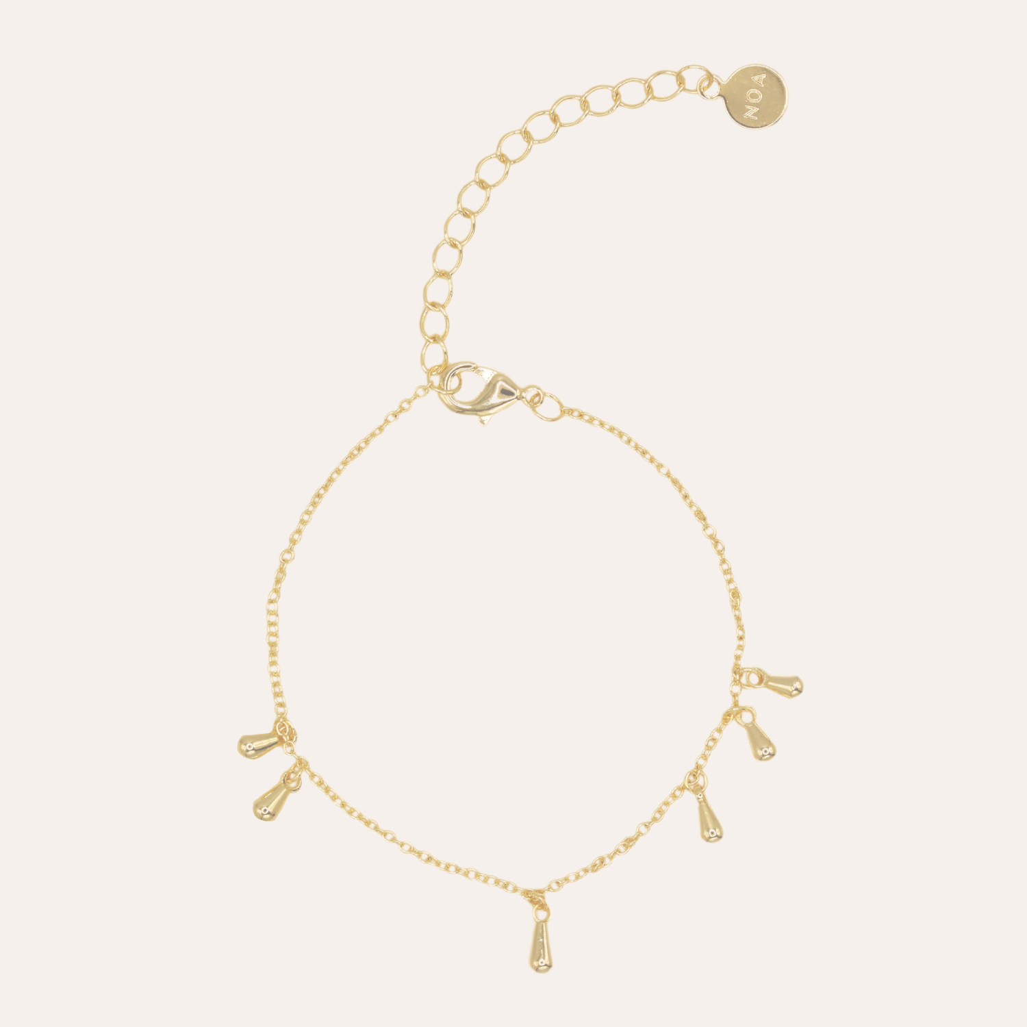 PULSERA GOTTA BAÑO DE ORO