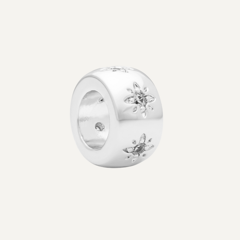 PULSERA LAZO JAZMÍN PLATA