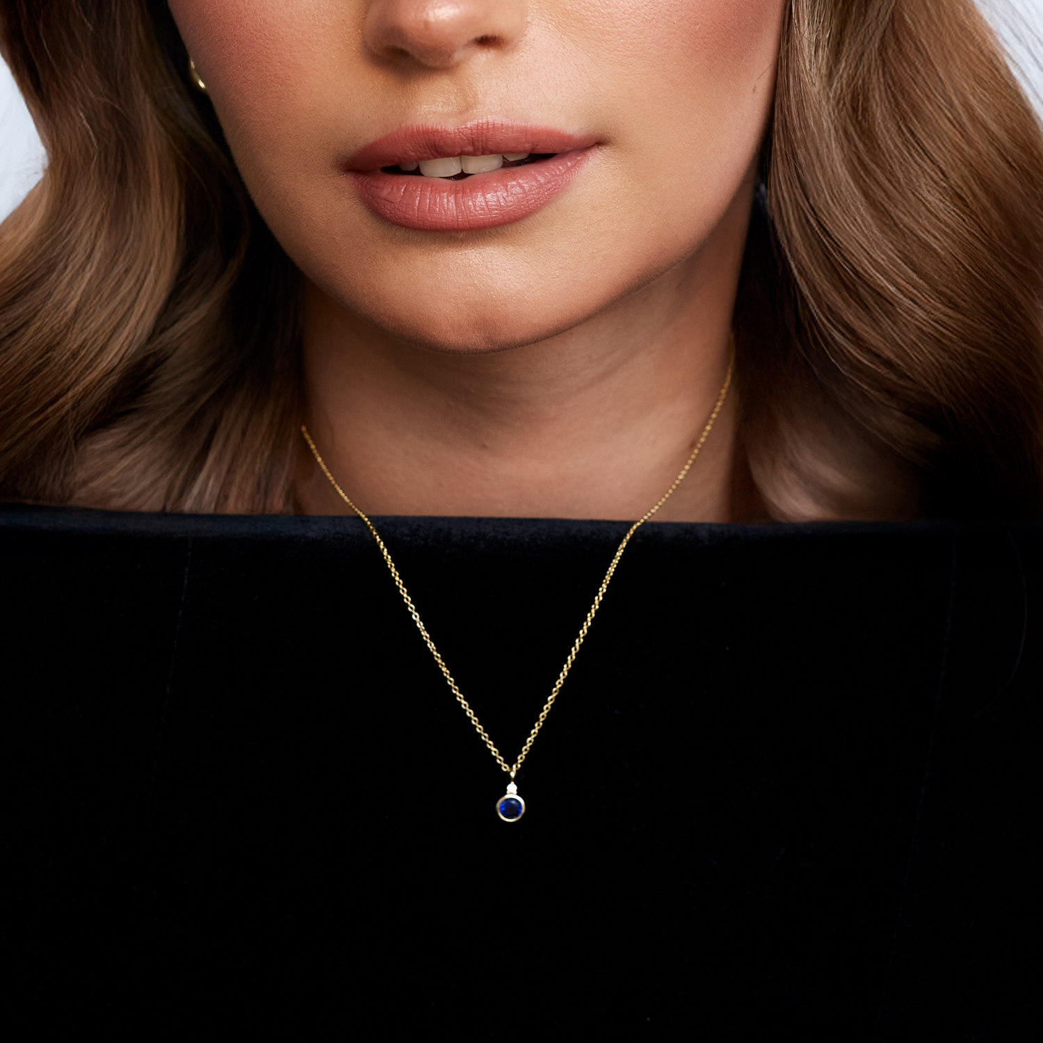 COLLAR ZAFIRO MES SEPTIEMBRE