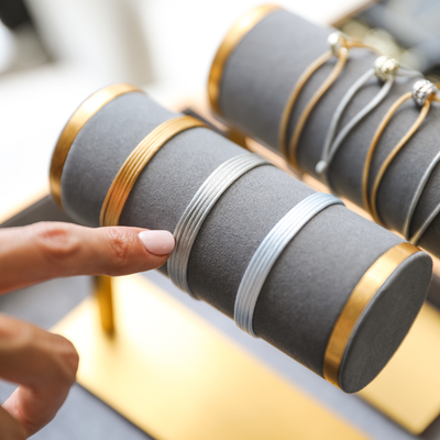 PULSERA LAZO JAZMÍN PLATA