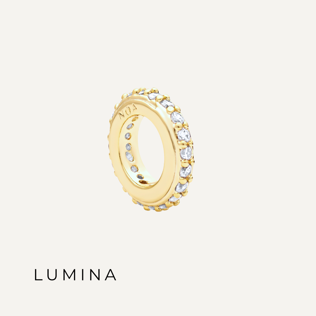 PACK PULSERA ELOISA + CHUNKY CHARMS BAÑO DE ORO