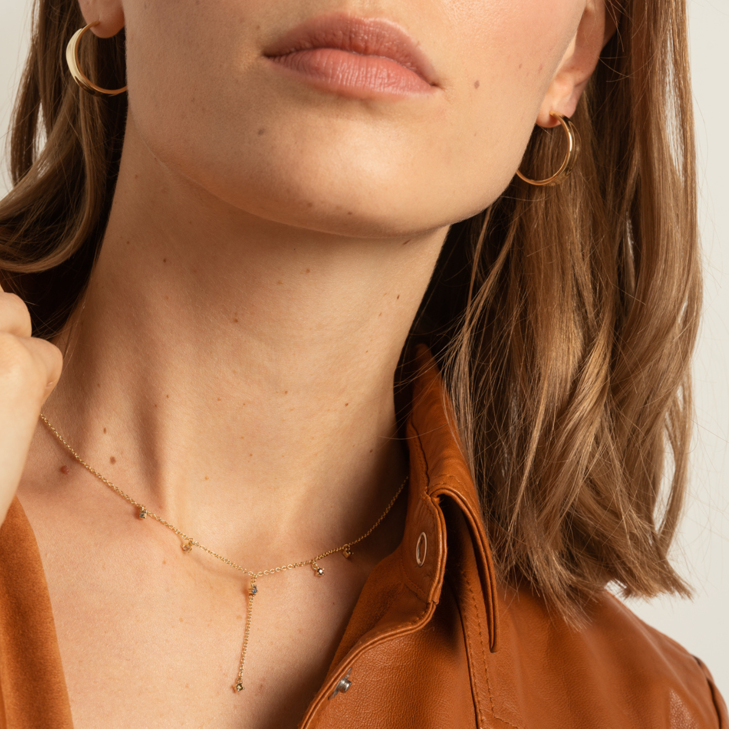 COLLAR PHOENIX BAÑO DE ORO