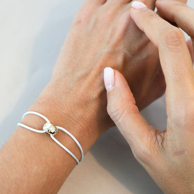 PULSERA LAZO JAZMÍN PLATA