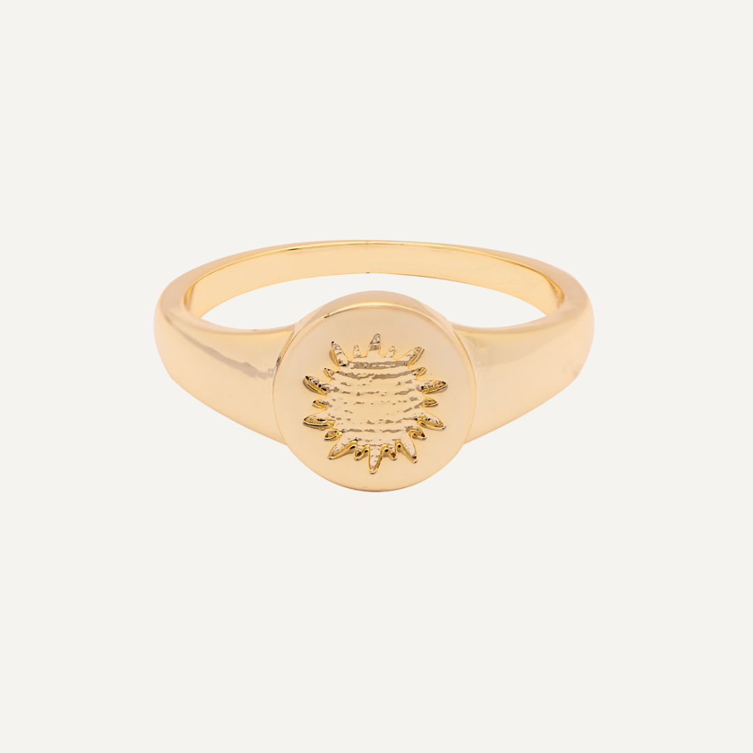 ANILLO QUEEN BAÑO DE ORO