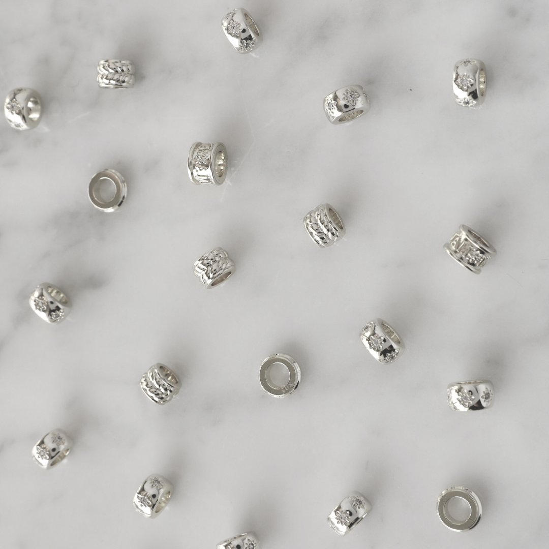 PULSERA LAZO JAZMÍN PLATA