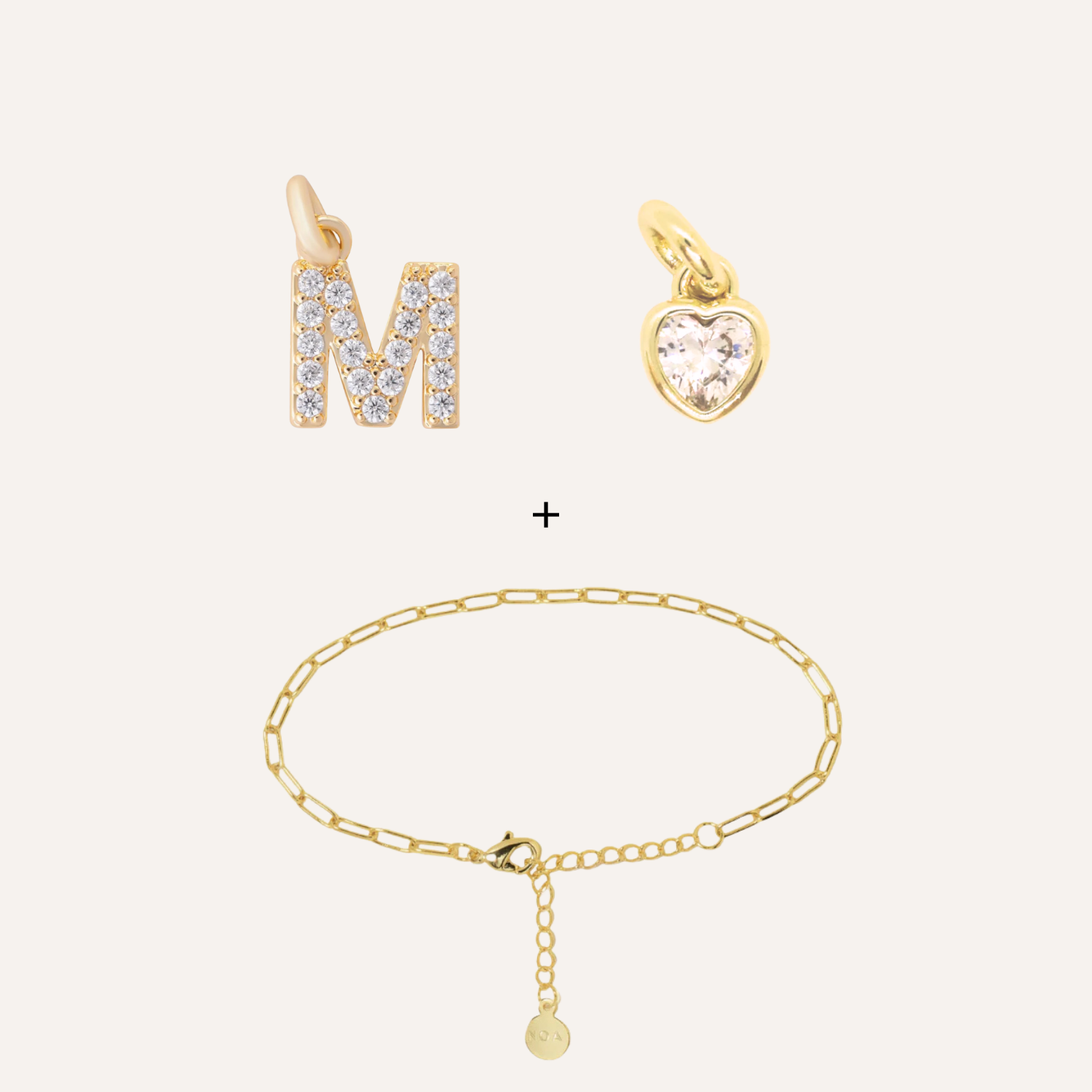 PACK PULSERA LOVE + INICIAL
