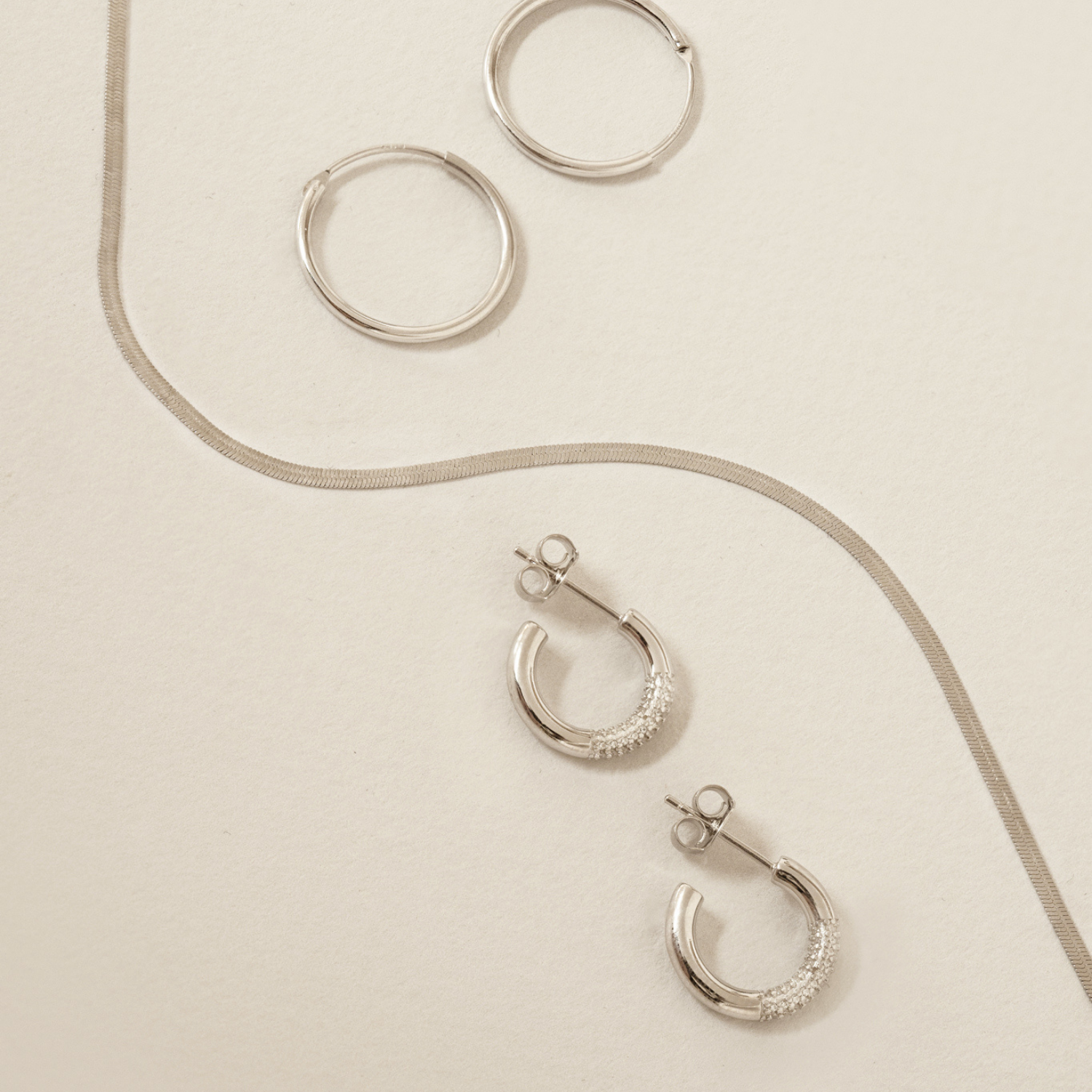 ARGOLLAS BRISA PLATA 13 MM