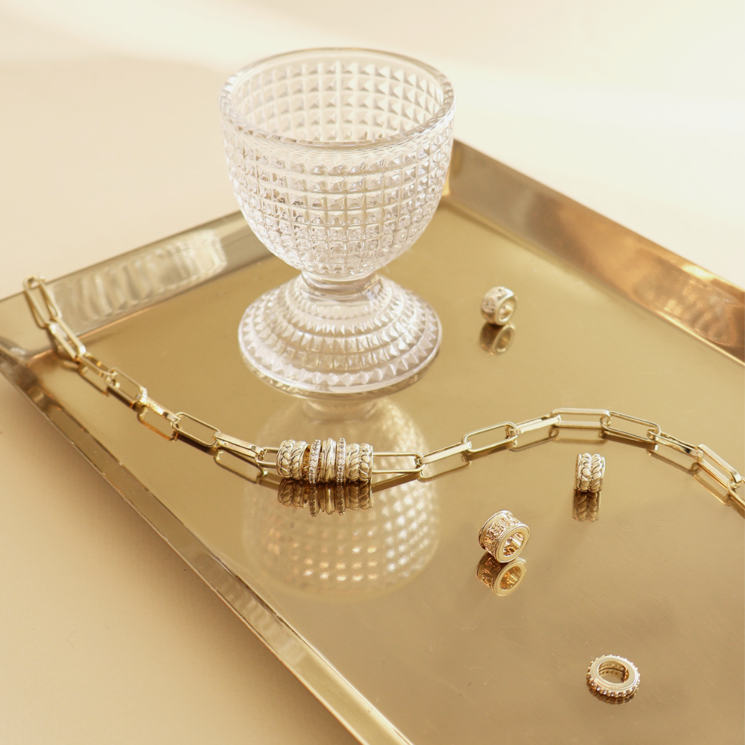 CHARM CHUNKY JAZMÍN PLATA