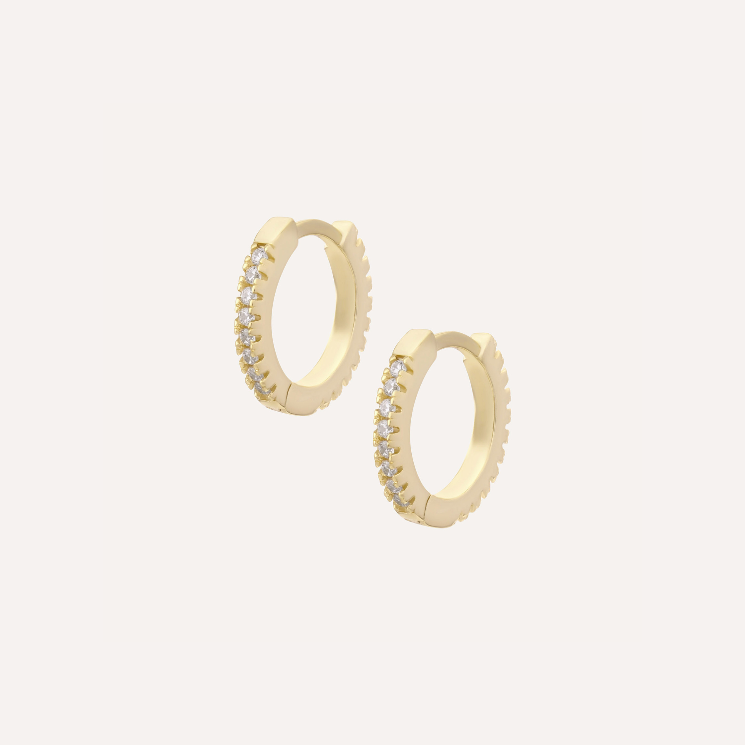 ARGOLLAS SWIFT BAÑO DE ORO 13MM