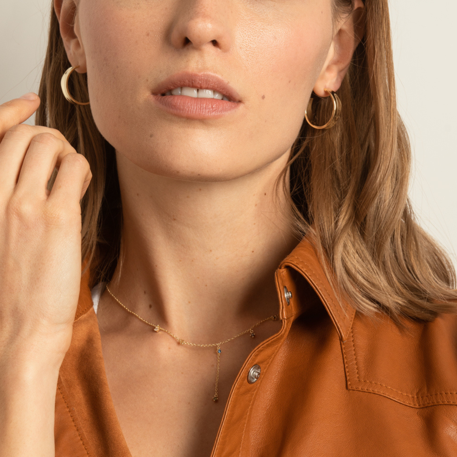 COLLAR PHOENIX BAÑO DE ORO