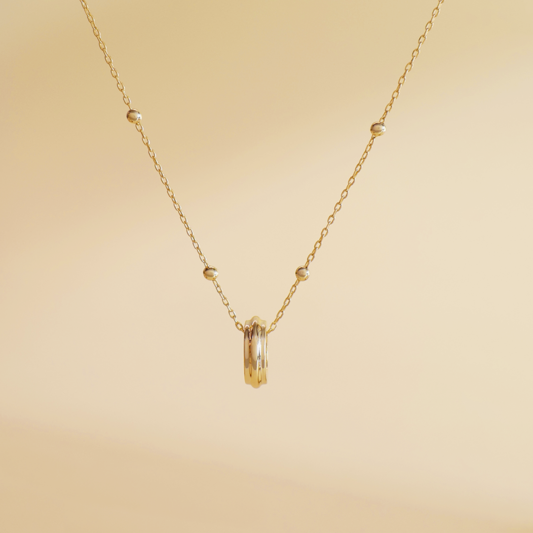 COLLAR BALLS ELIA PLATA