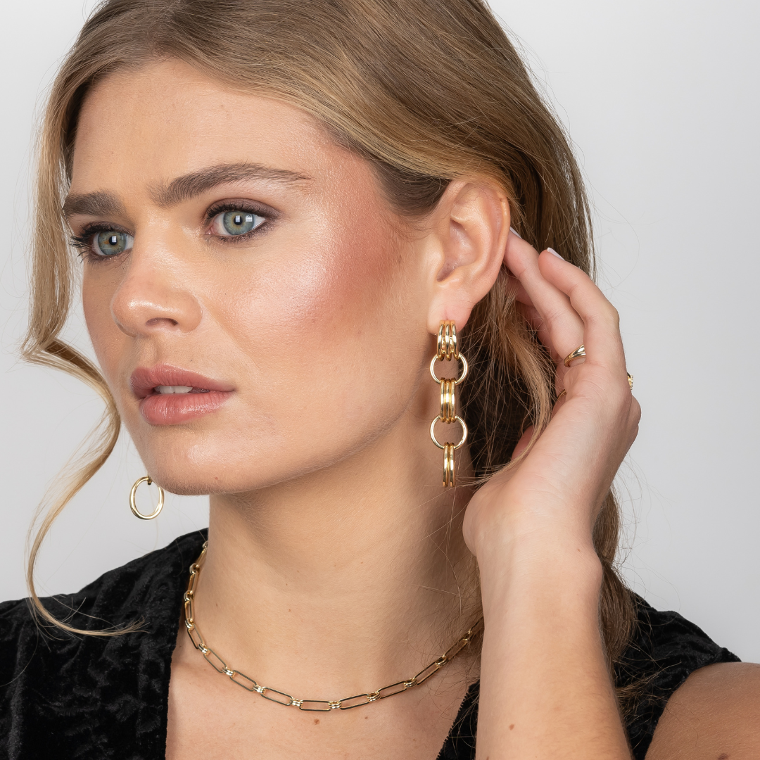 COLLAR GALA BAÑO ORO