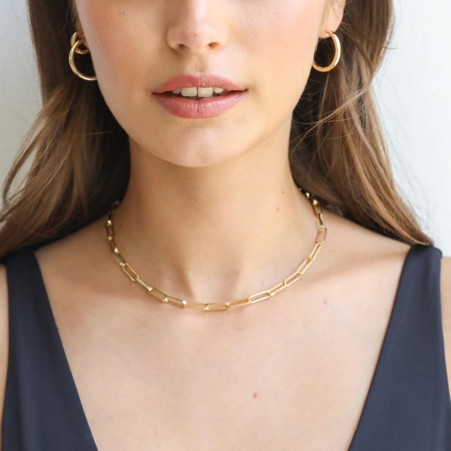 COLLAR MARLA BAÑO DE ORO