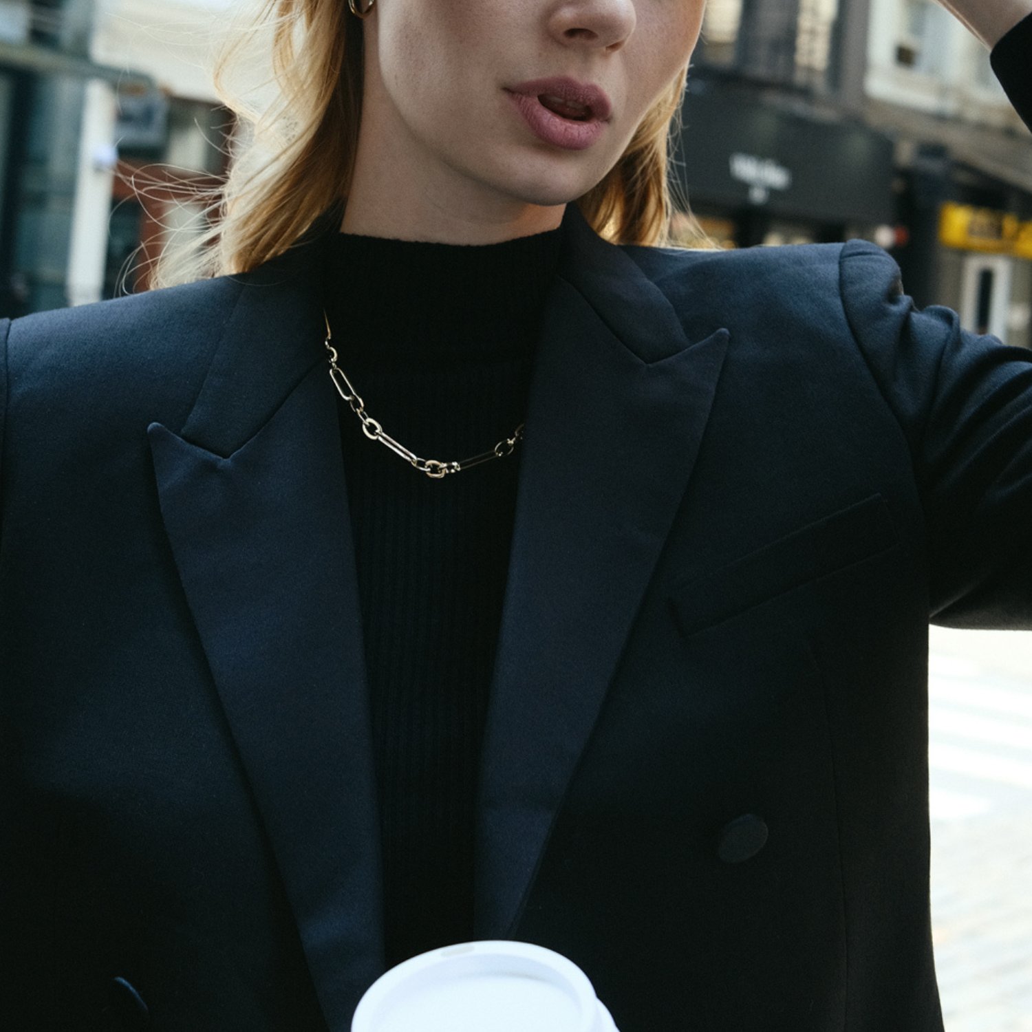 COLLAR SINAI BAÑO DE ORO