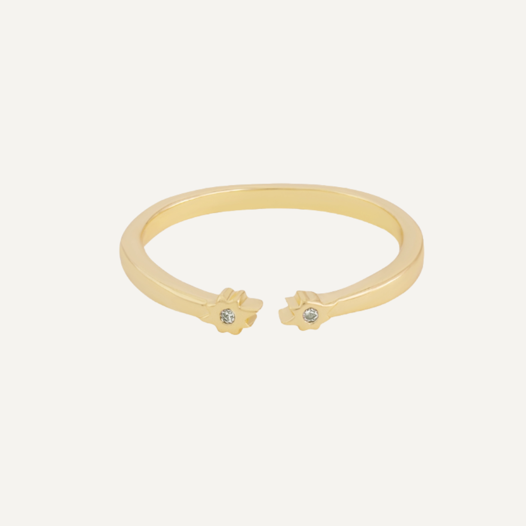 ANILLO LAUREN BAÑO DE ORO