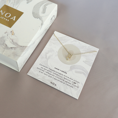 COLLAR LOVELOCK BAÑO DE ORO