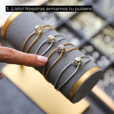 PULSERA LAZO CORAZON PLATA