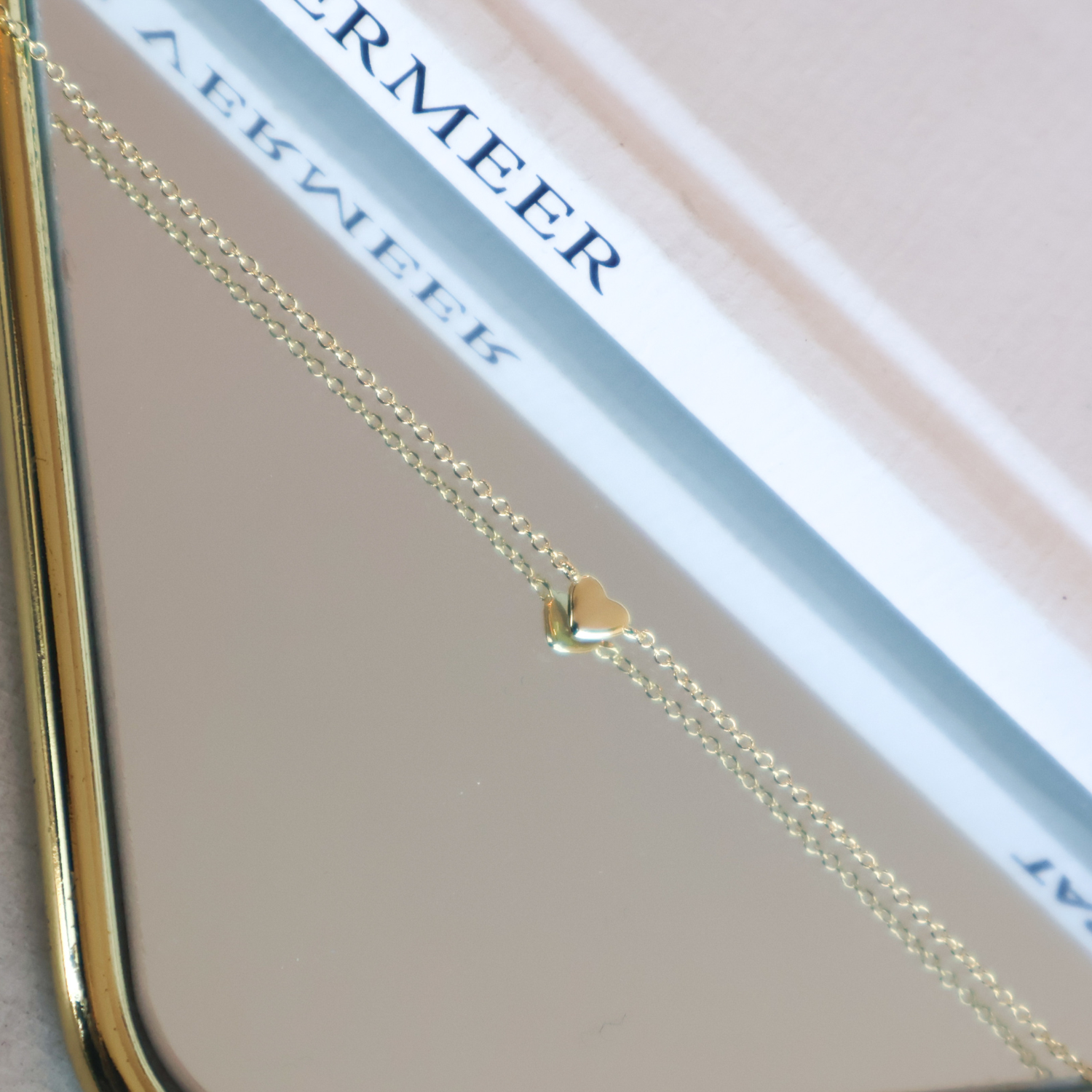 COLLAR LOVE BAÑO DE ORO