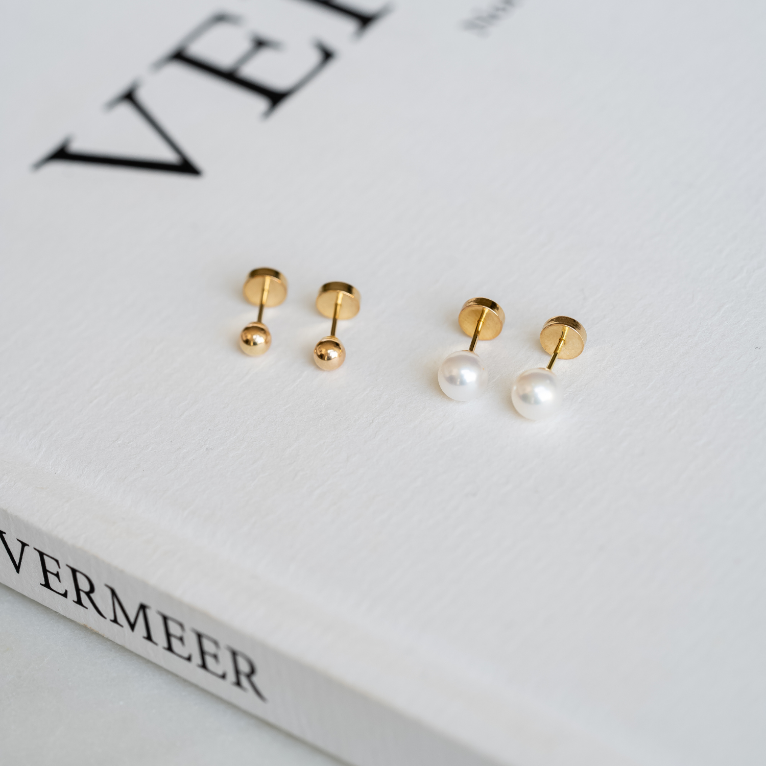 AROS ABRIDORES ORO 18K DE BEBE PERLA