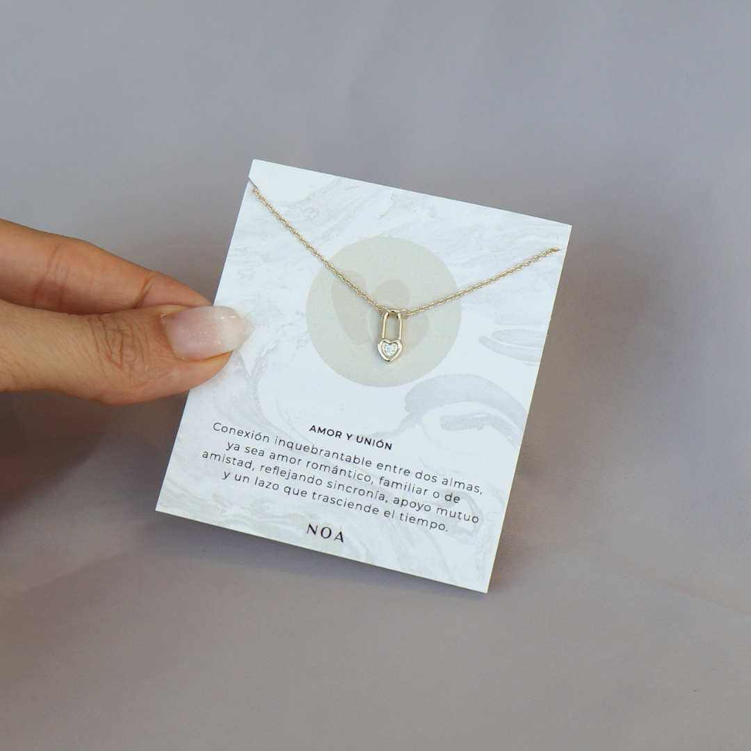 COLLAR LOVELOCK BAÑO DE ORO