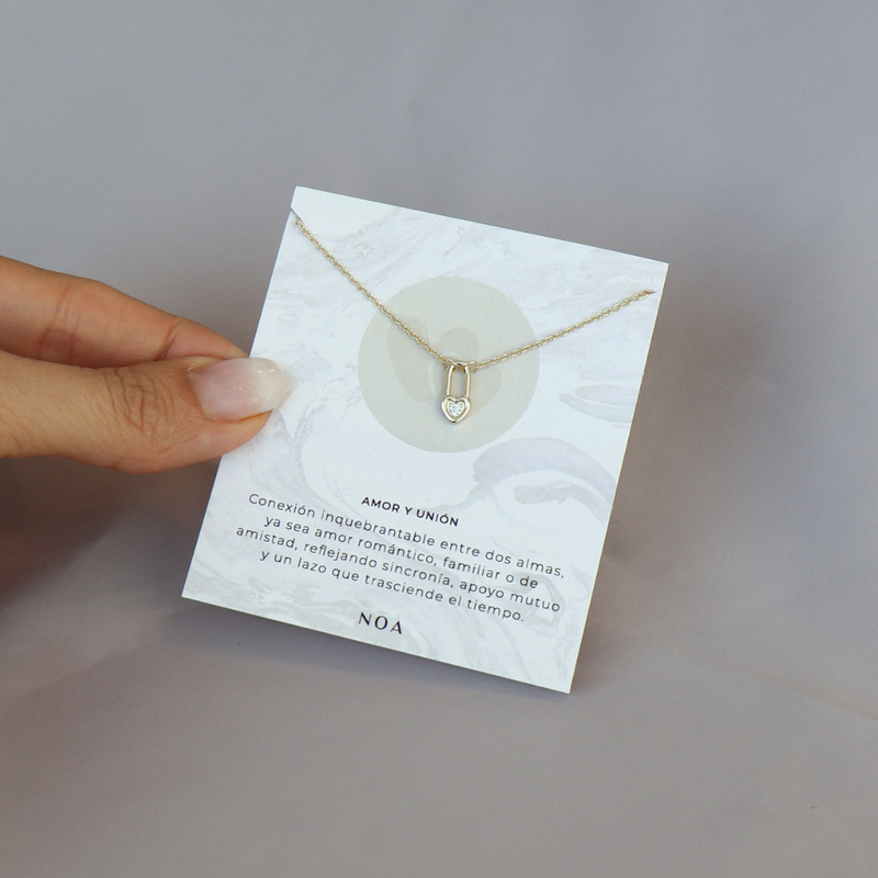 COLLAR LOVELOCK BAÑO DE ORO