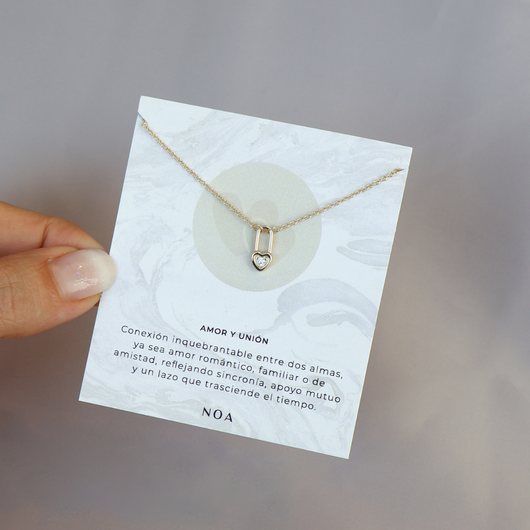 COLLAR LOVELOCK BAÑO DE ORO