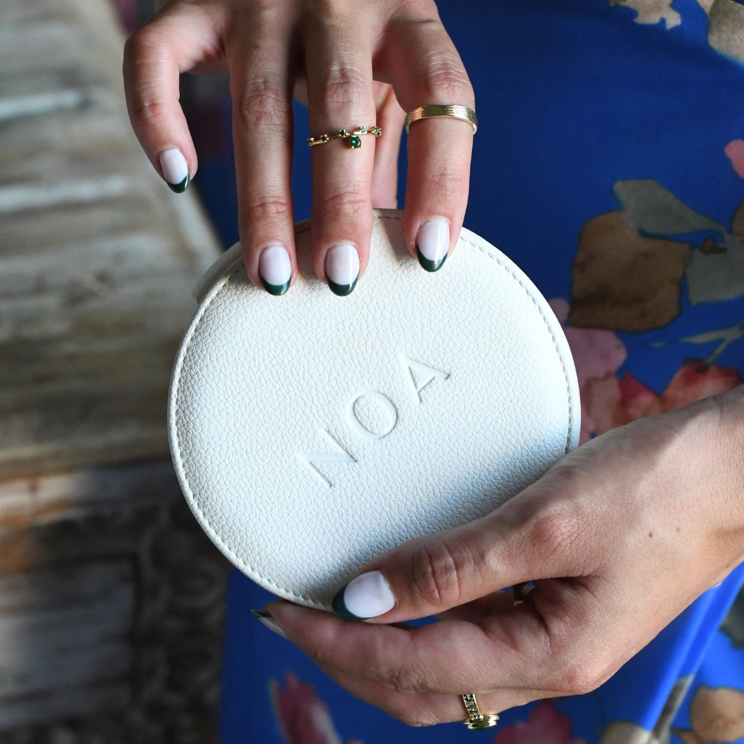 JOYERO REDONDO BLANCO