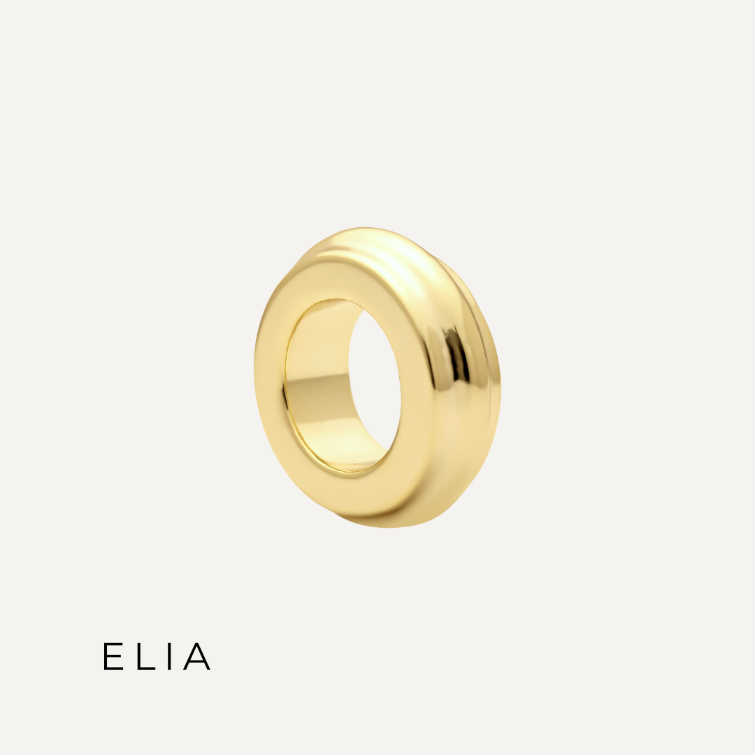 PACK PULSERA ELOISA + CHUNKY CHARMS BAÑO DE ORO