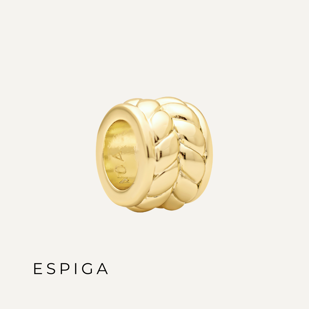 PACK PULSERA ELOISA + CHUNKY CHARMS BAÑO DE ORO