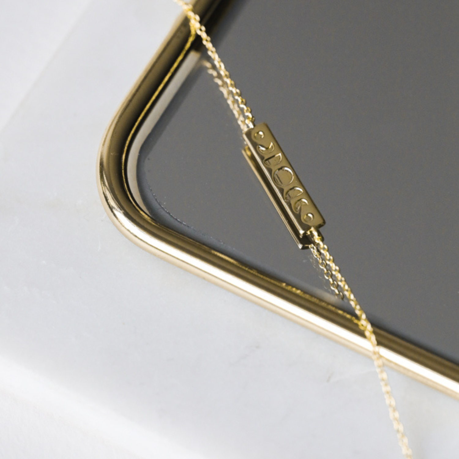 PULSERA CICLO LUNAR BAÑO DE ORO