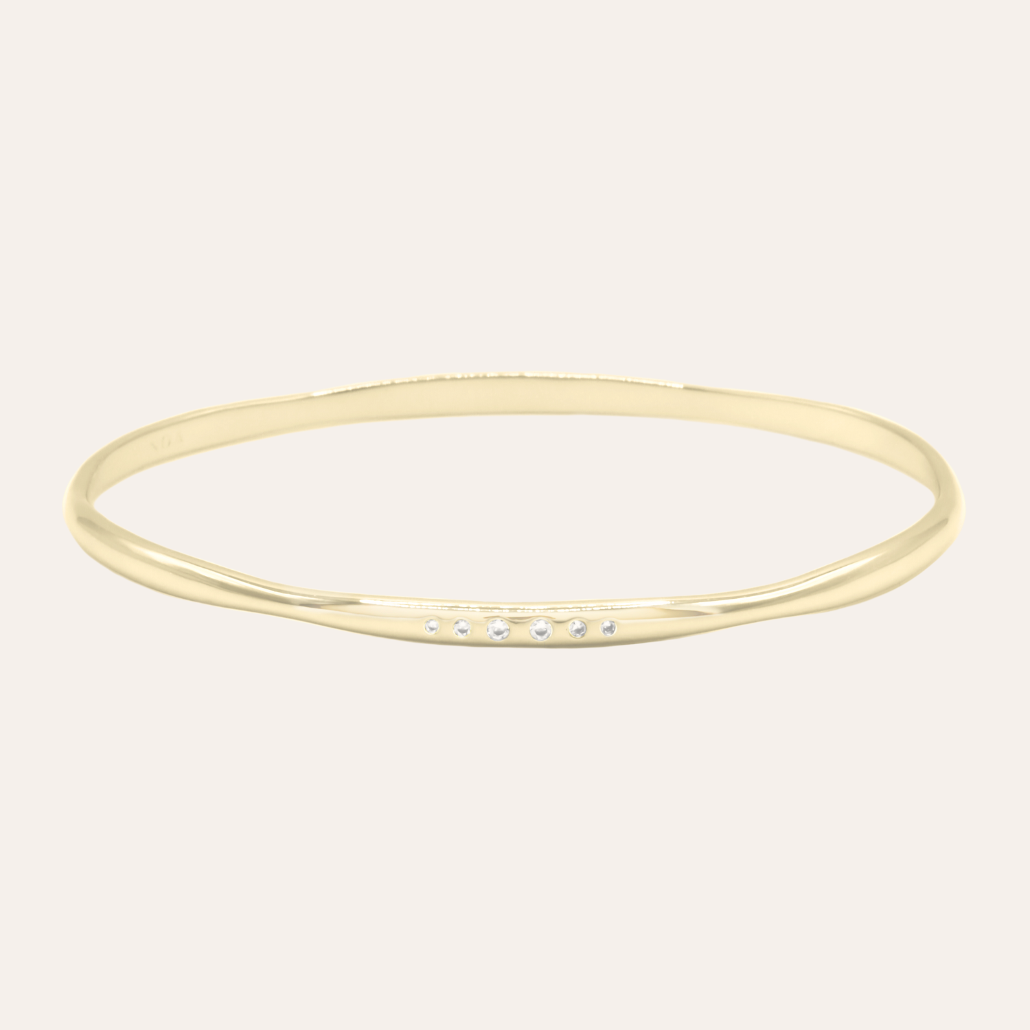 PULSERA MIAMI BAÑO DE ORO