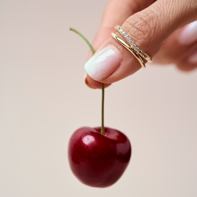 ANILLO WILLOW BAÑO DE ORO