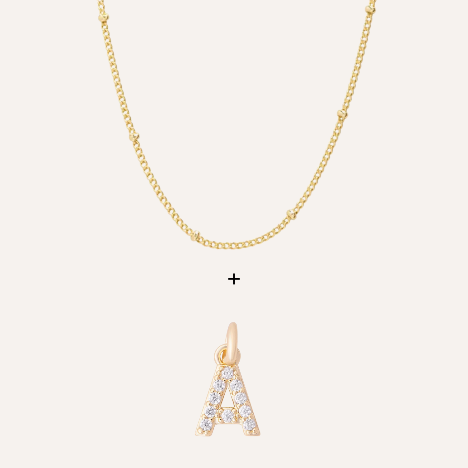 PACK COLLAR BALLS + INICIAL