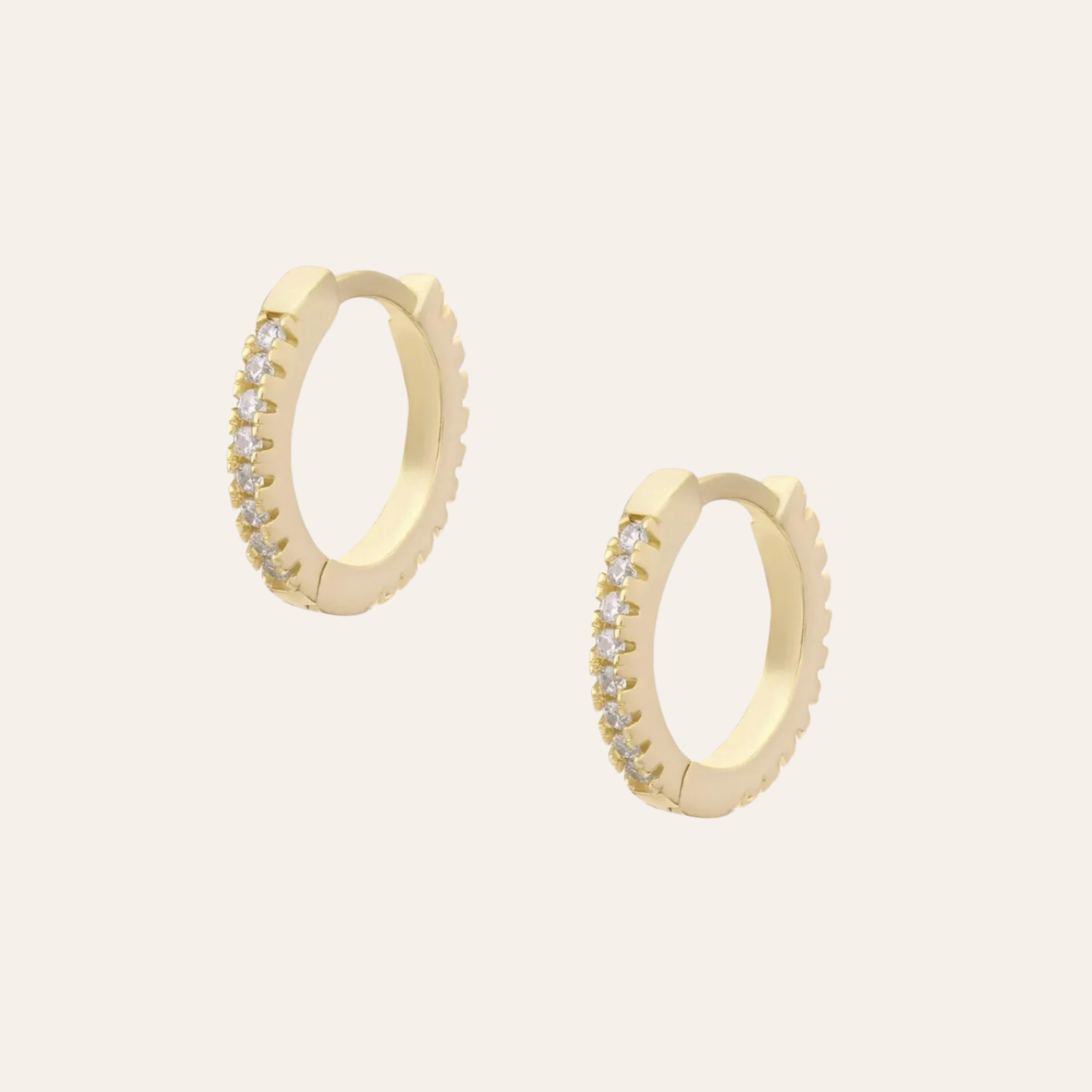 ARGOLLAS SWIFT BAÑO DE ORO 14 MM