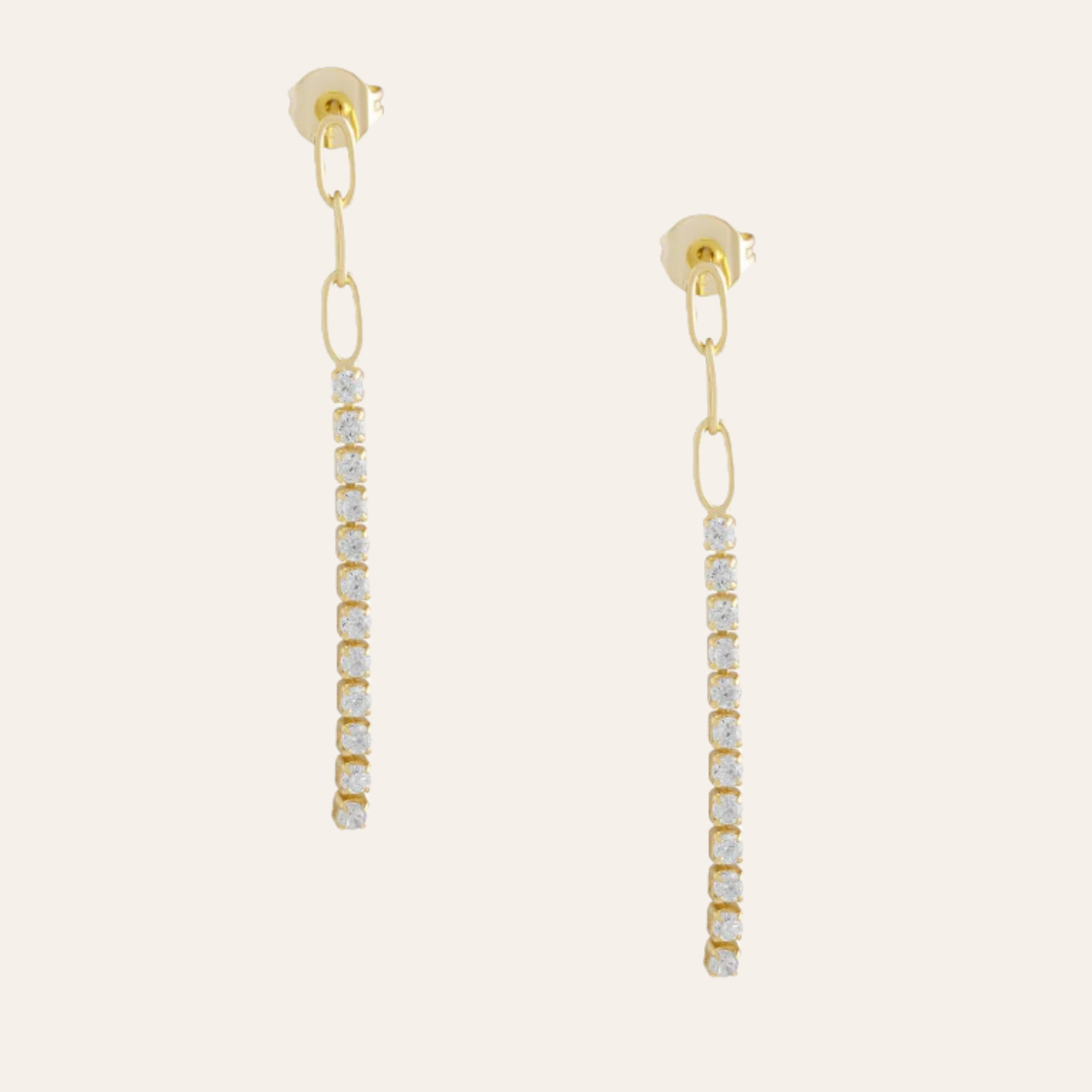 AROS LOVE WHITE BAÑO DE ORO