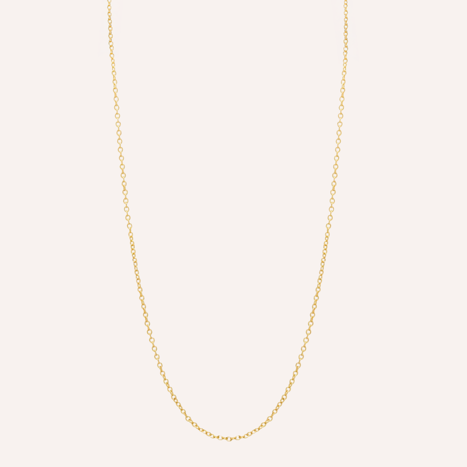 COLLAR BASIC BAÑO DE ORO