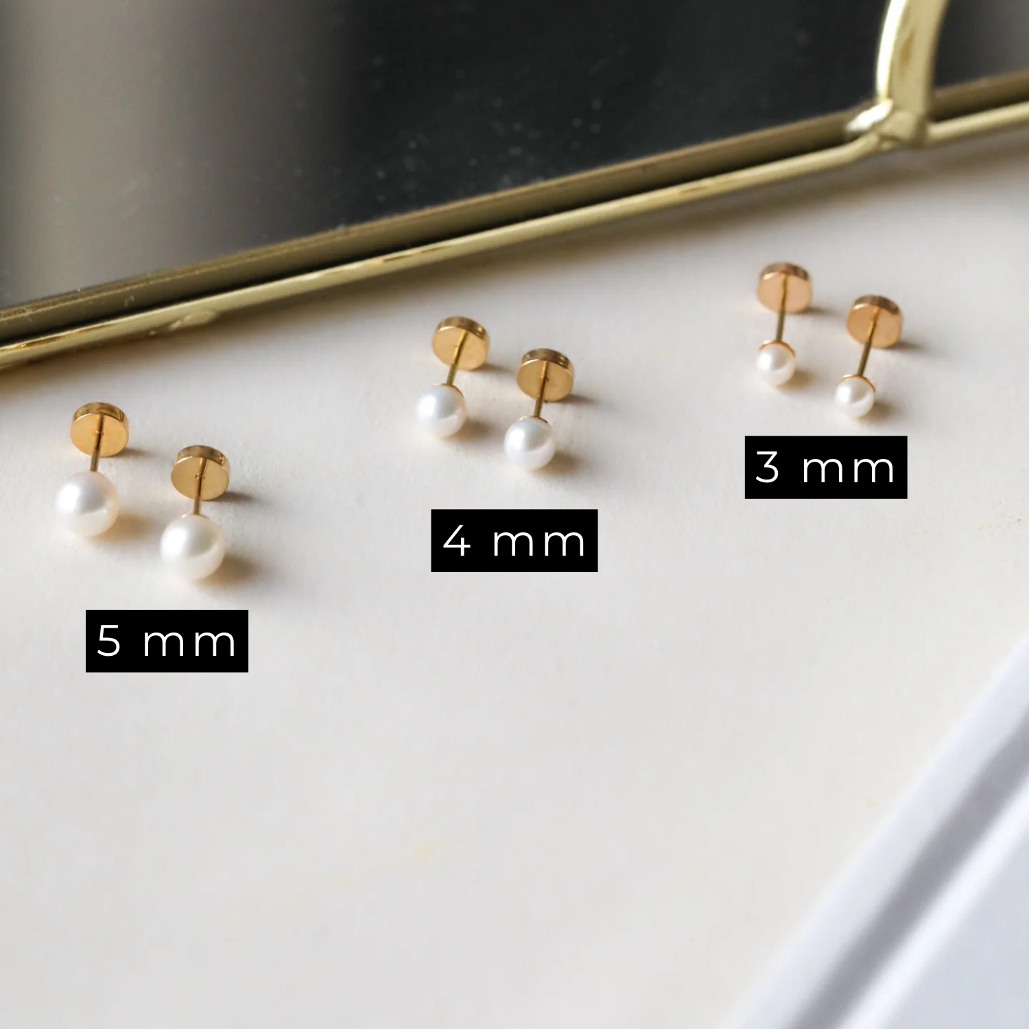 AROS ABRIDORES ORO 18K DE BEBE PERLA