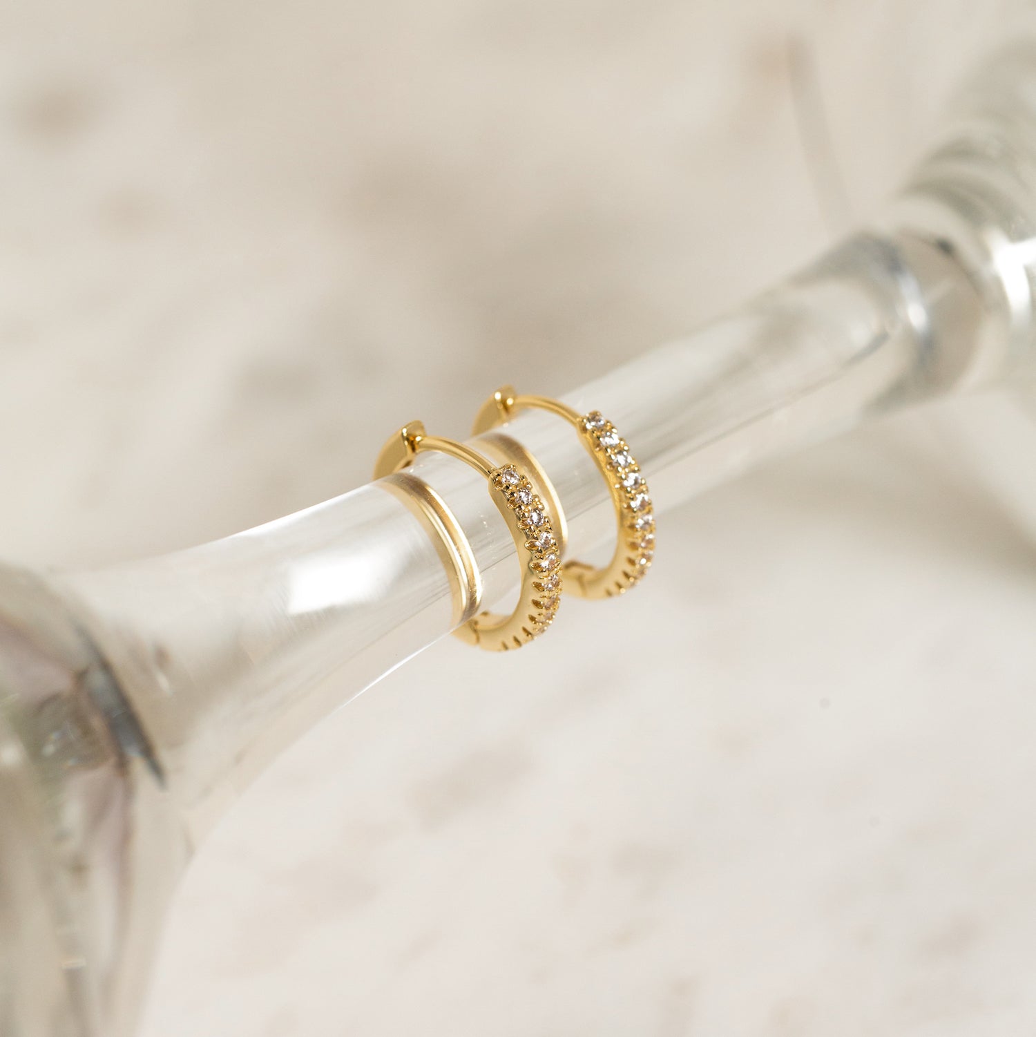 ARGOLLAS SWIFT BAÑO DE ORO 14 MM