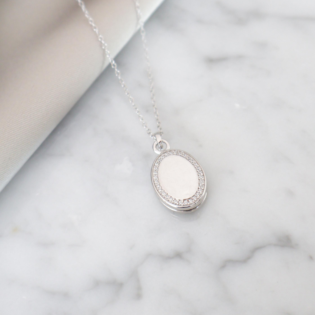 COLLAR RELICARIO LIORA ORO/ PLATA 925