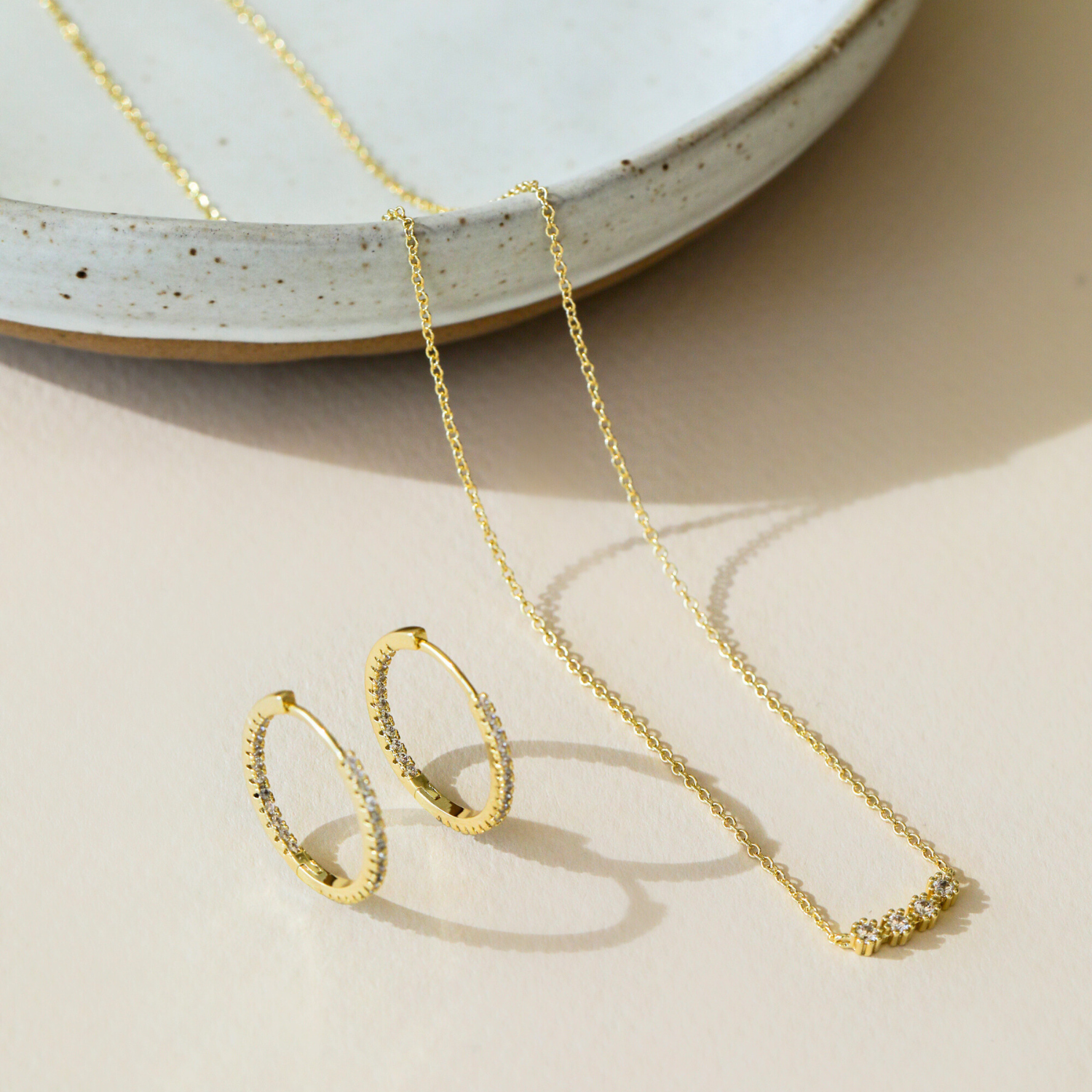 COLLAR LEIA BAÑO DE ORO