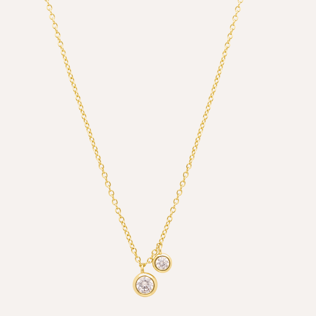 COLLAR MAREA BAÑO DE ORO