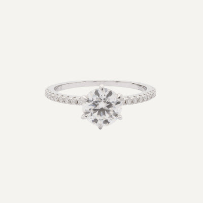 SOLITARIO PAVÉ EN V