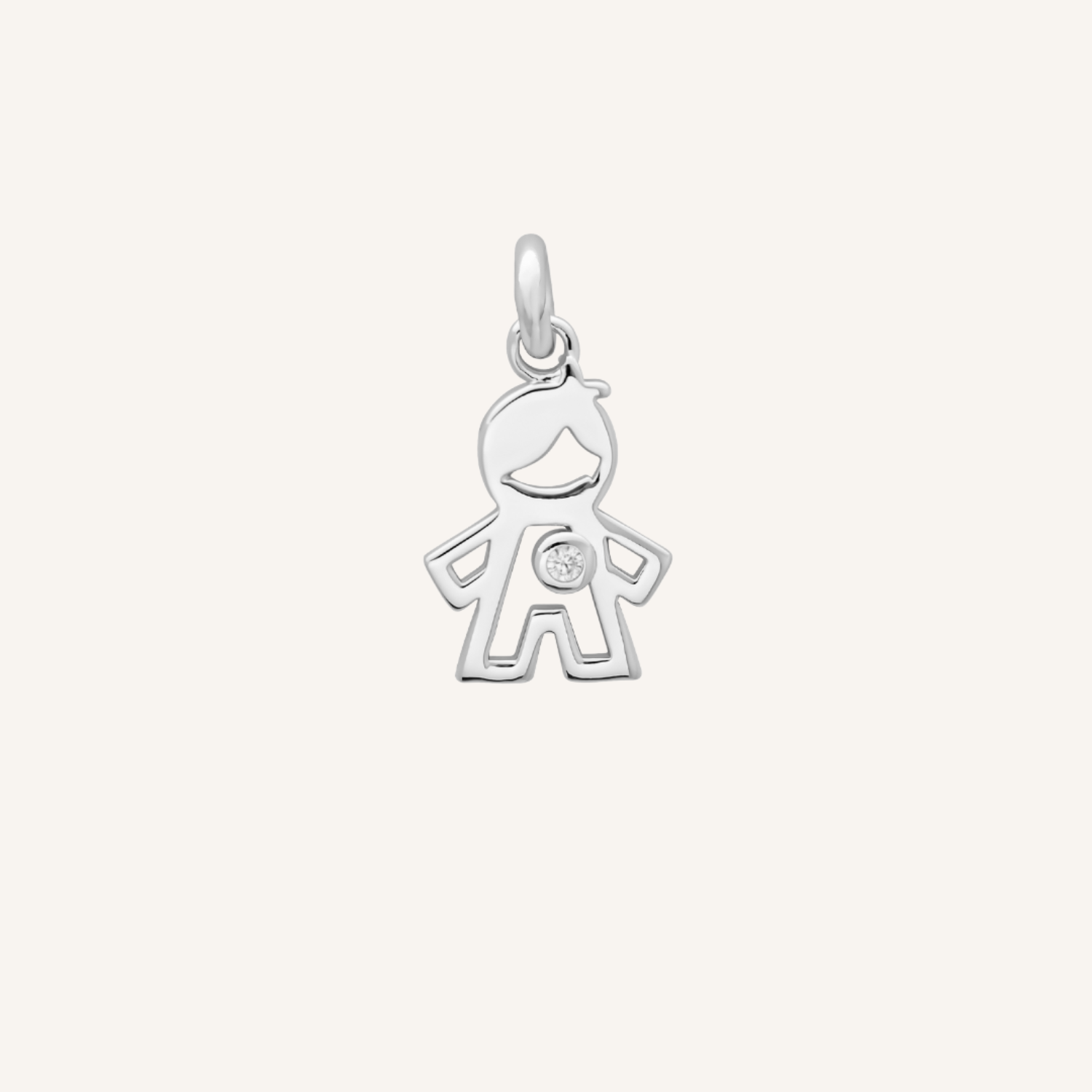 CHARM NIÑO PLATA