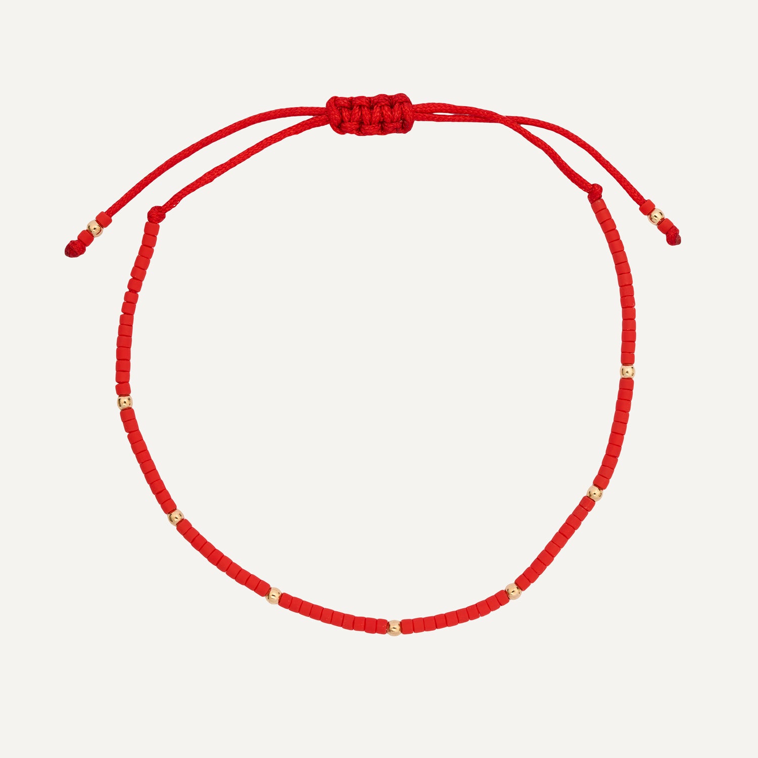 PULSERA DE HILO ROJO GOLFI BUENA FORTUNA