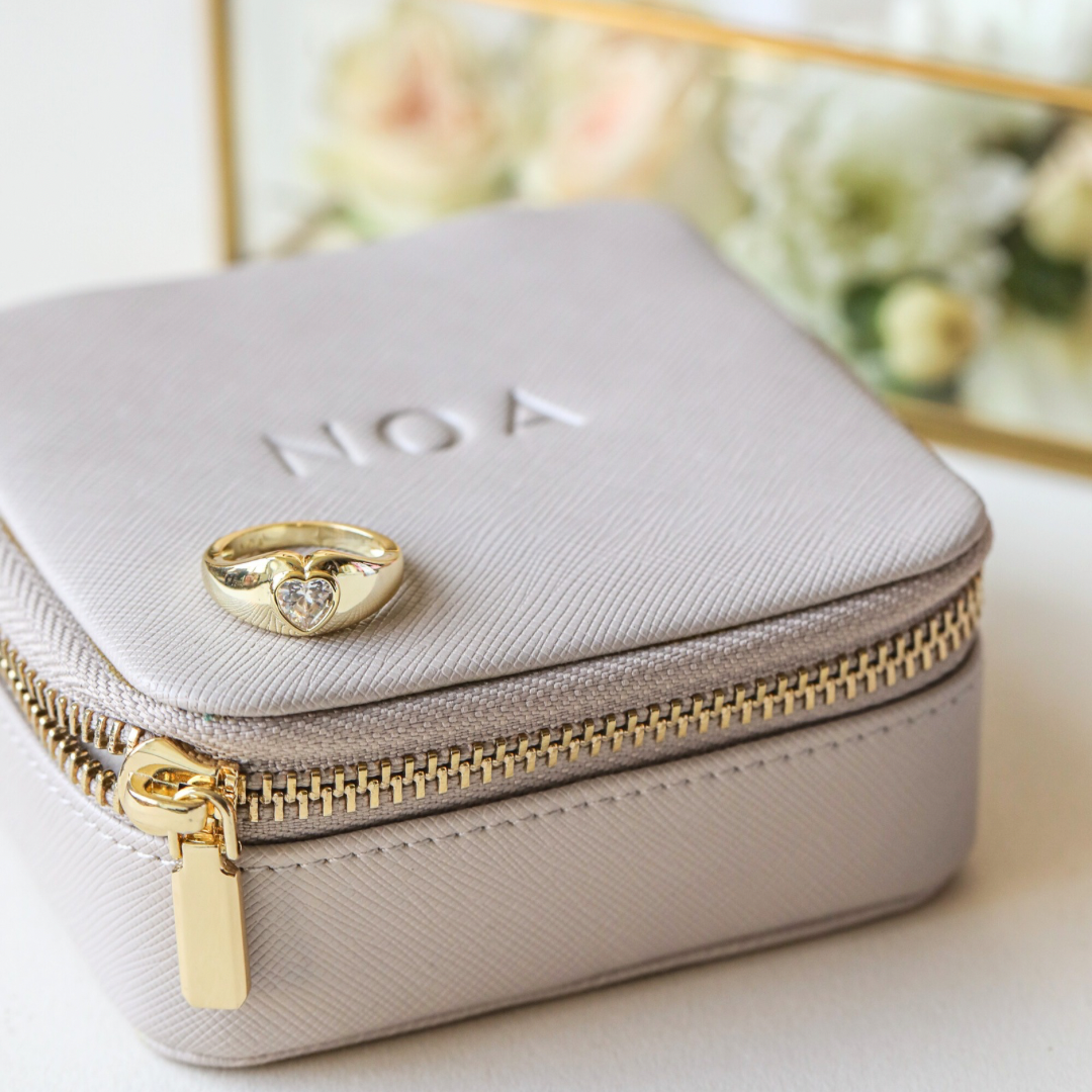 ANILLO AMORE BAÑO DE ORO