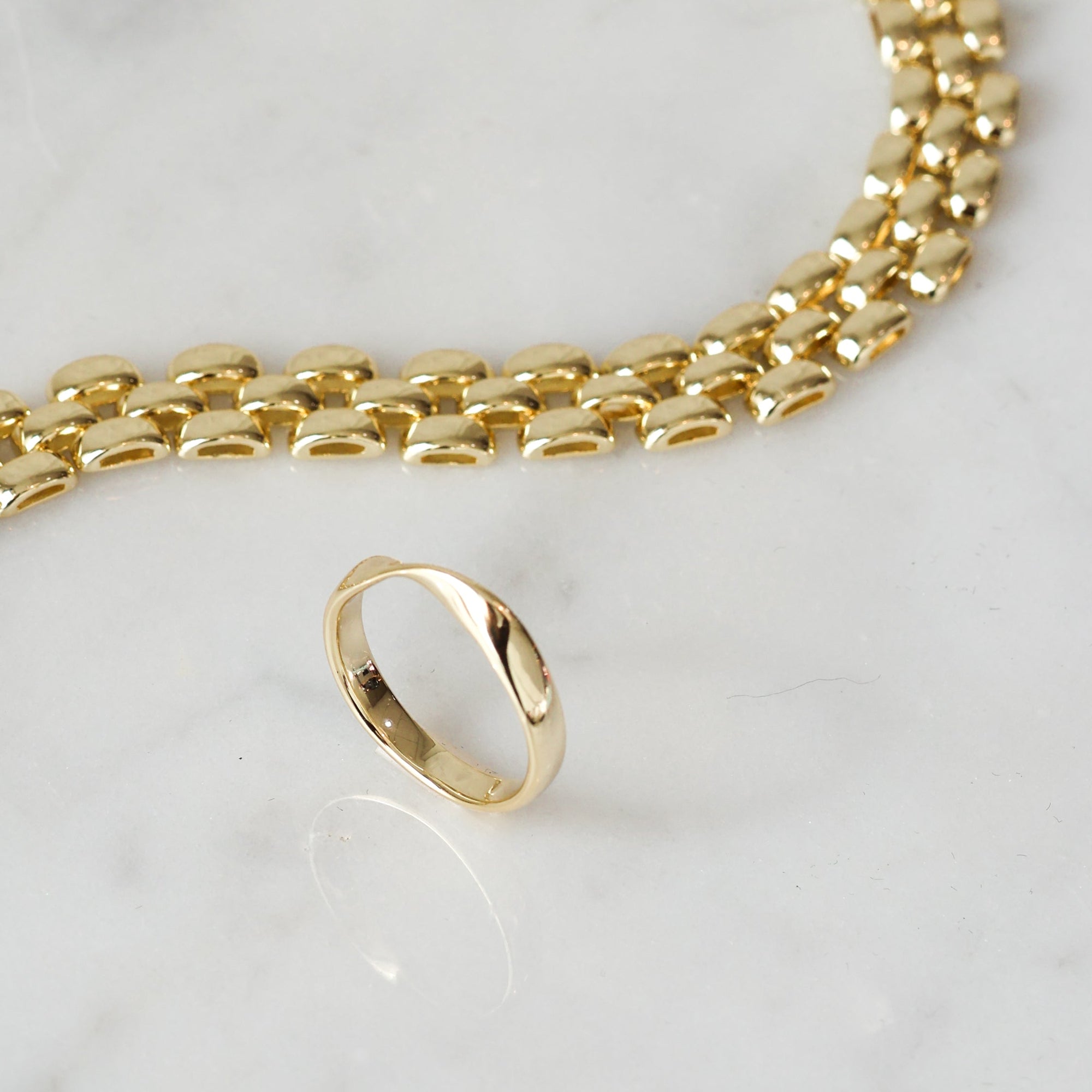 PULSERA ICON BAÑO DE ORO