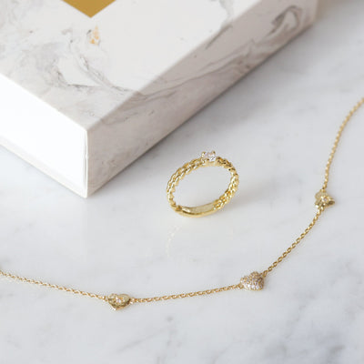 COLLAR MOM SHINE BAÑO EN ORO