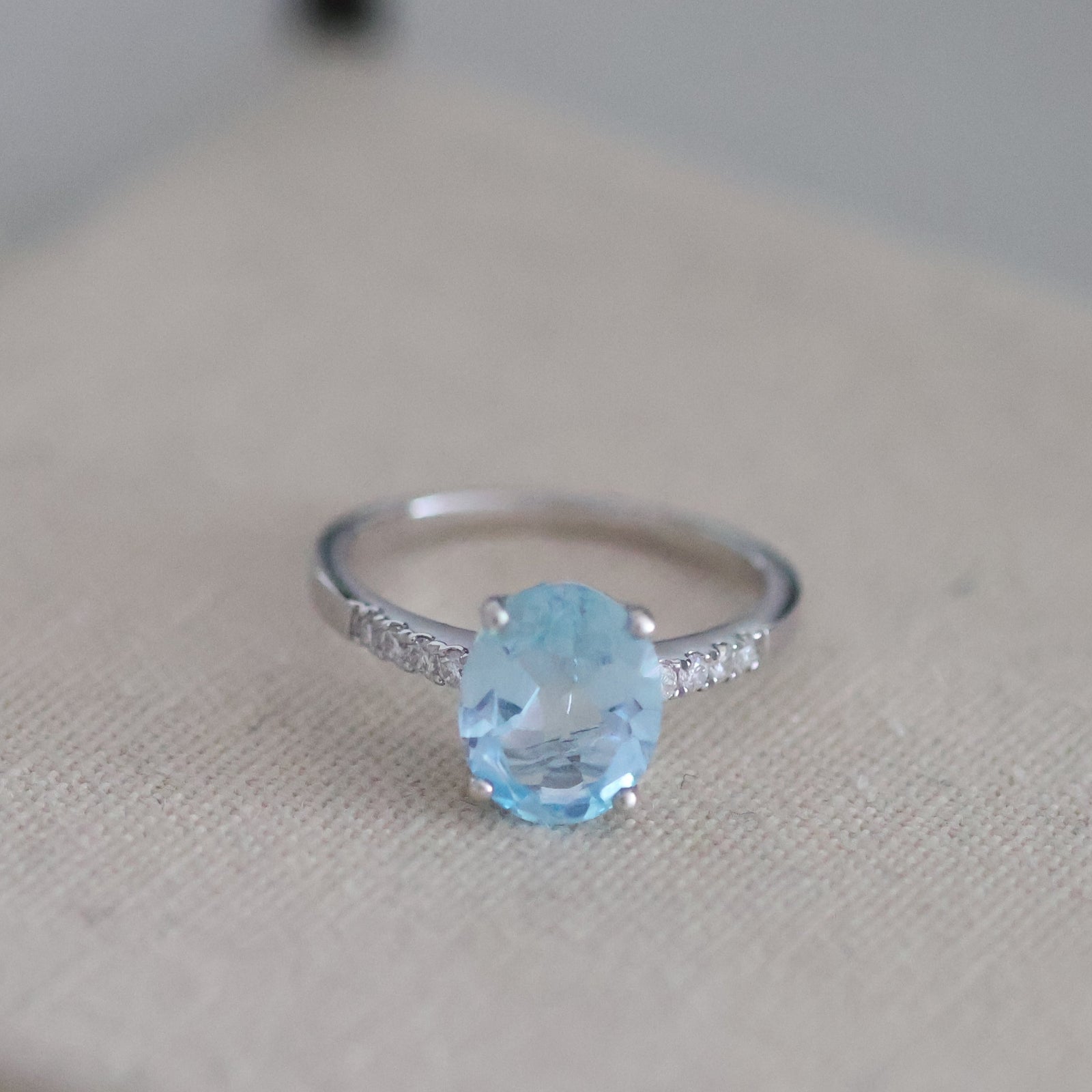 SOLITARIO TOPACIO PAVÉ