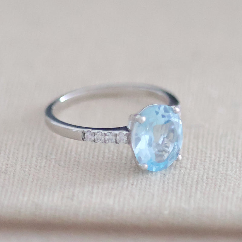 SOLITARIO TOPACIO PAVÉ