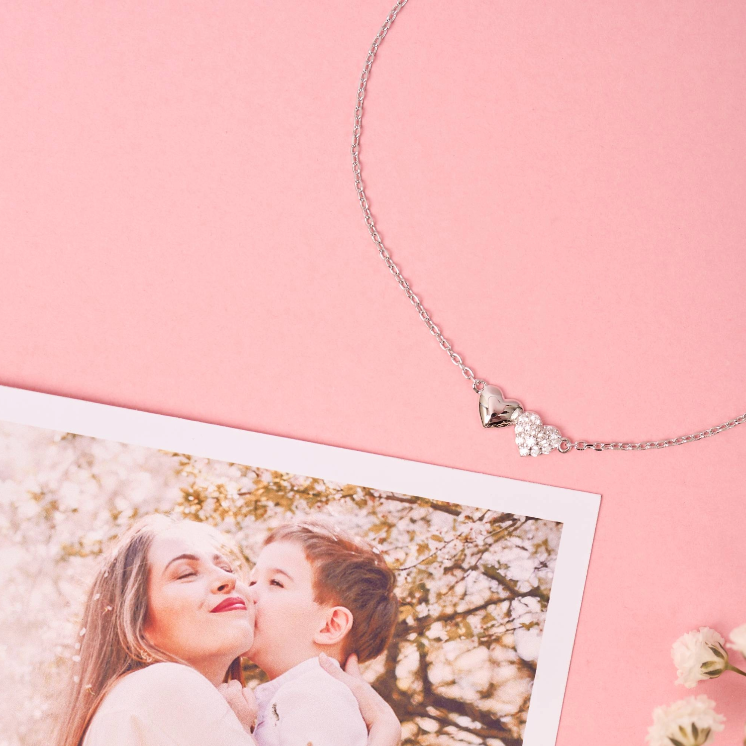 PULSERA MOM LOVE SHINE PLATA